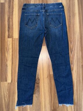 MOTHER DENIM- The Looker Ankle Step Fray Can't Leave It Alone